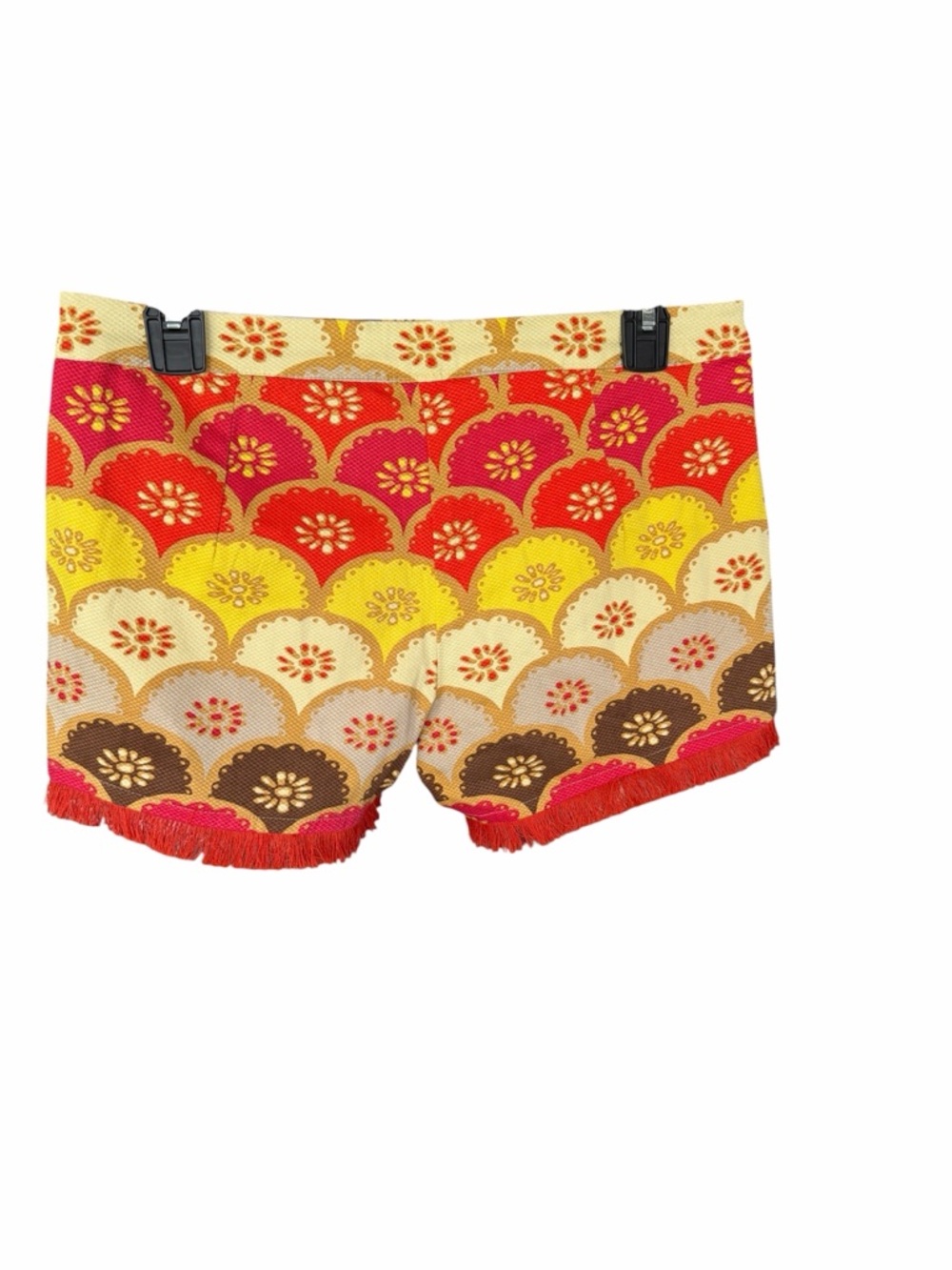 JUDITH MARCH Colorful Fringe Shorts size medium - Picture 2 of 6